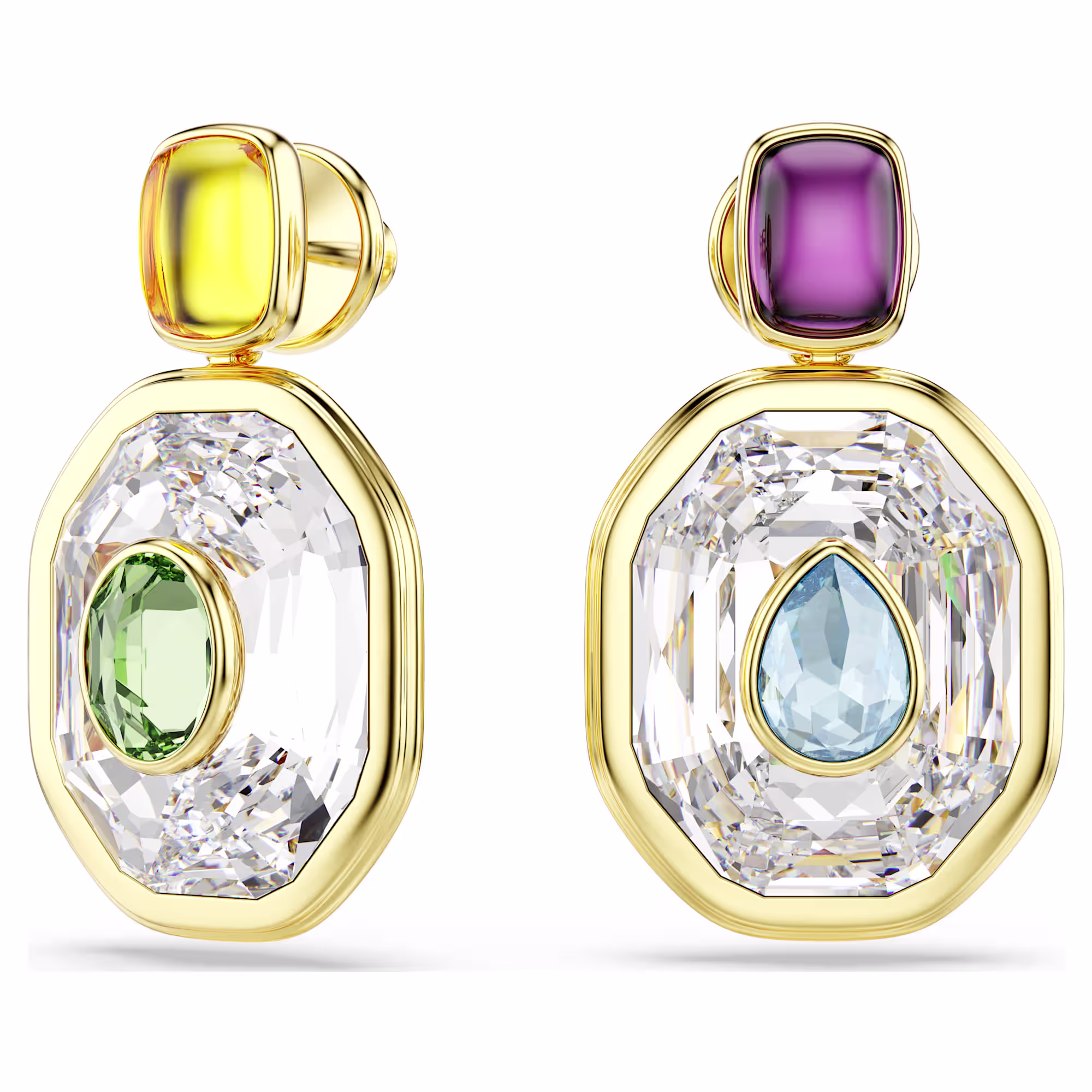 Chroma drop earrings